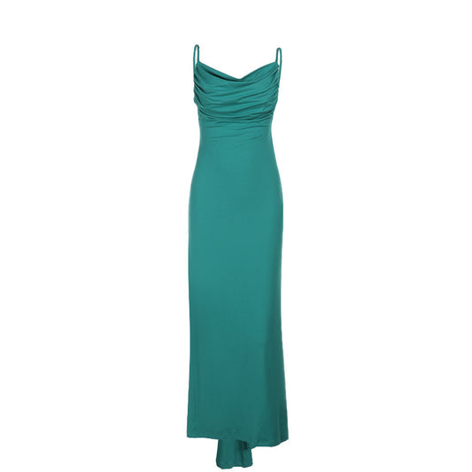 Pulse94 - langes Kleid mit betonung